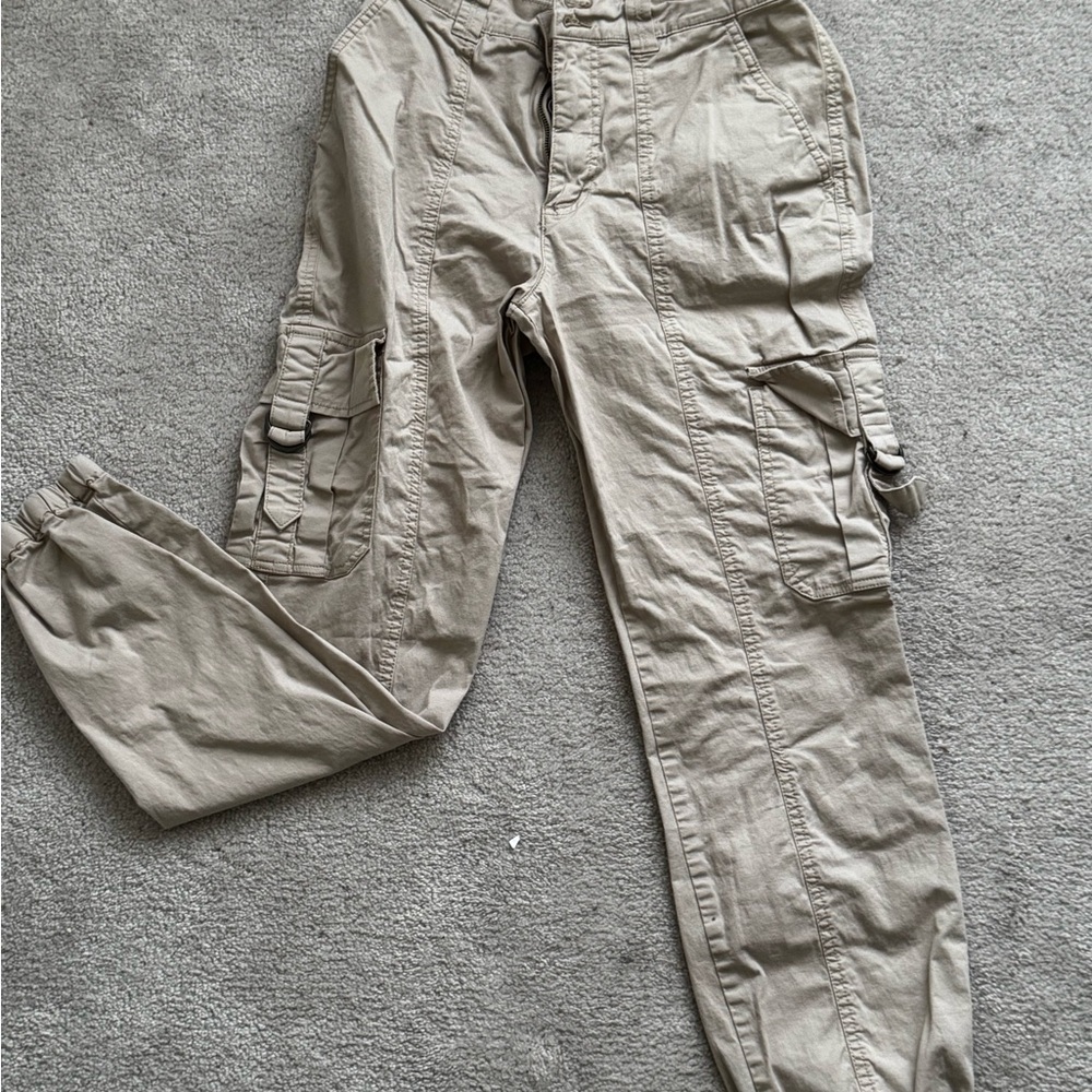 Men's Tan Cargo Pants